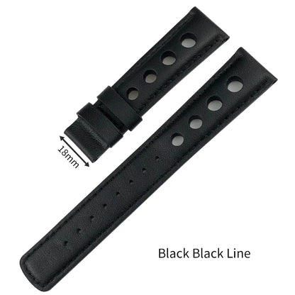 Bracelet de montre en cuir véritable pour hommes, 20mm, boucle papillon, pour Tissot T91 Racing Sports 1853 PRS516 T044