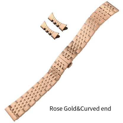 Stainless Steel Watch Strap 18mm 19mm 20mm 21mm 22mm 24mm 23mm for Breitling Tag Heuer Carrera Longines L4, Watchbands