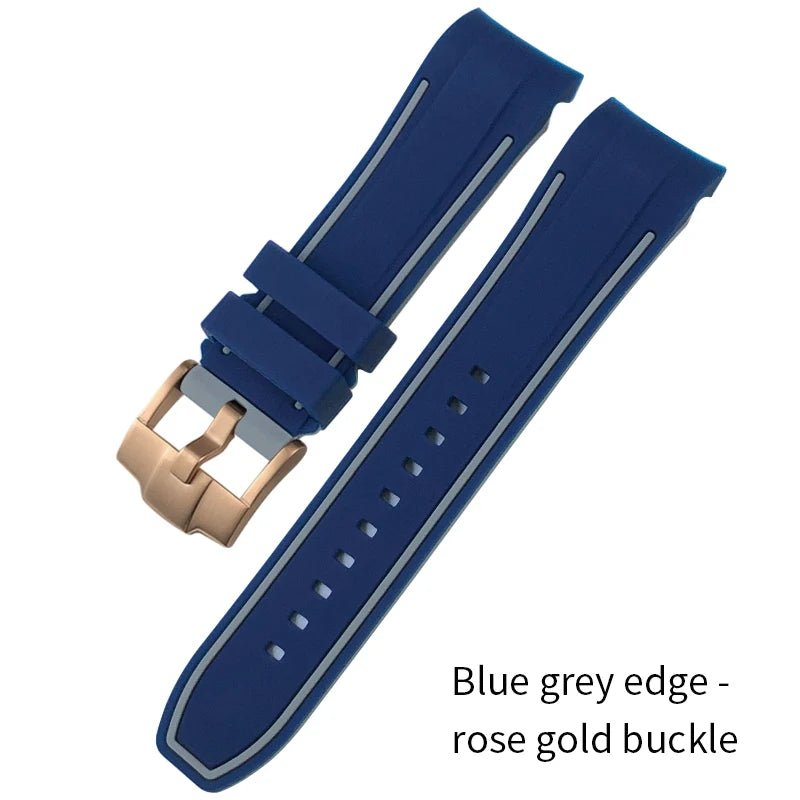 Bracelet de montre en caoutchouc à extrémités courbes de haute qualité, 24mm, pour DIESEL ON 57mm, surdimensionné, DZ7395, DZ7396, DZ7370, DZ7333, bracelet de montre pour hommes