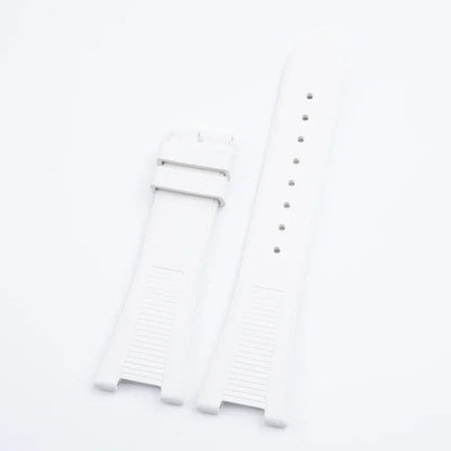 Maglia terminale 25x12,5 mm con accessori morbidi per cinturino in gomma fluorurata per braccialetto Patek Philippe per cinturino Nautilus 5711/5712/5980
