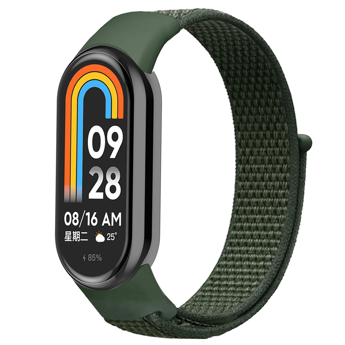 Bracelet à boucle en Nylon pour xiaomi Mi Band 10 9 8, Bracelet de remplacement, pulsera Xiaomi Smart Band 10 9 8 NFC