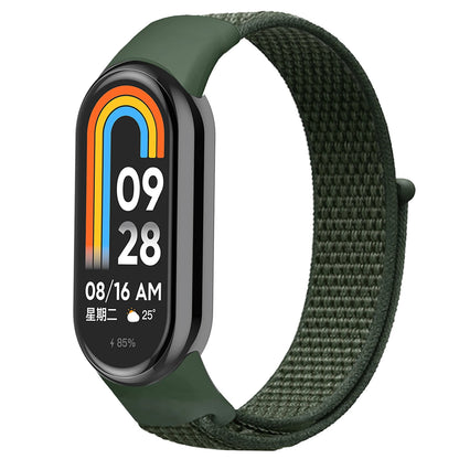 Bracelet à boucle en Nylon pour xiaomi Mi Band 10 9 8, Bracelet de remplacement, pulsera Xiaomi Smart Band 10 9 8 NFC