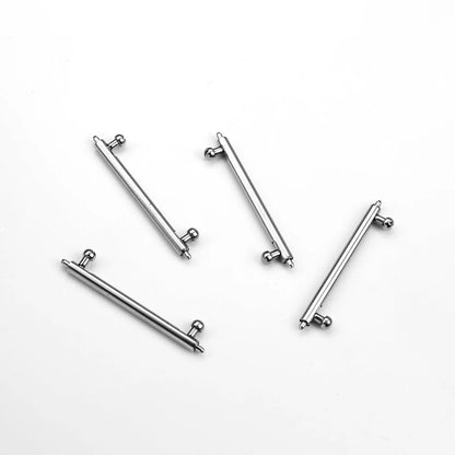 Perno per orologio in acciaio inossidabile, barretta a molla a sgancio rapido, doppio perno, astina di collegamento, cinturino ad anello, serie Mido M049, 22 mm