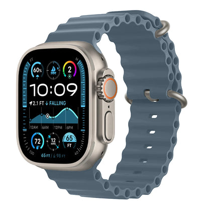 Bracelet Ocean pour Apple Watch Ultra 3 2, 49mm 46mm 44mm 40mm 45mm 41mm 42mm, Correa Bracelet iWatch Series 11 10 9 SE 8 7 6 5 4