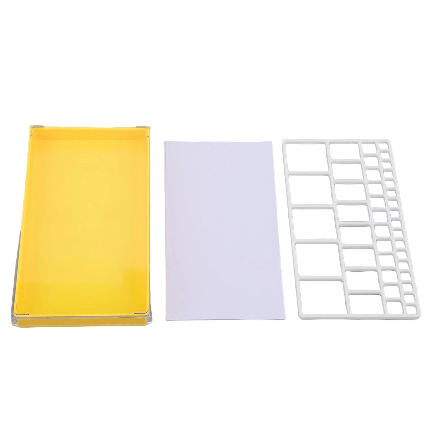 Boîte de rangement pour pièces de montres, pour horlogers, vis de bijouterie, outils de réparation de montres, plateau de rangement en plastique pour pièces de montres