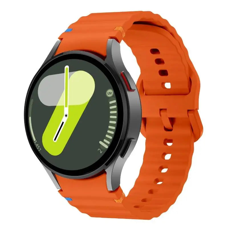 Original Silicone Strap for Samsung Galaxy Watch 7 44mm 40mm FE, Galaxy Watch 4 6 Classic 5 Pro, Band 43mm 47mm 45mm
