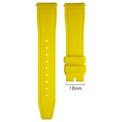 Cinturino per orologio in gomma naturale 20 mm 21 mm 22 mm per IWC Big Pilot's Mark XX IW3282 IW3881 Cinturino in silicone colorato a sgancio rapido