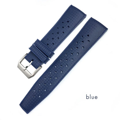 Cinturini per orologi in gomma adatti per orologi IWC Pilot Omega Rolex Longines Breitling Tudor, cinturini per orologi in silicone morbido per immersioni