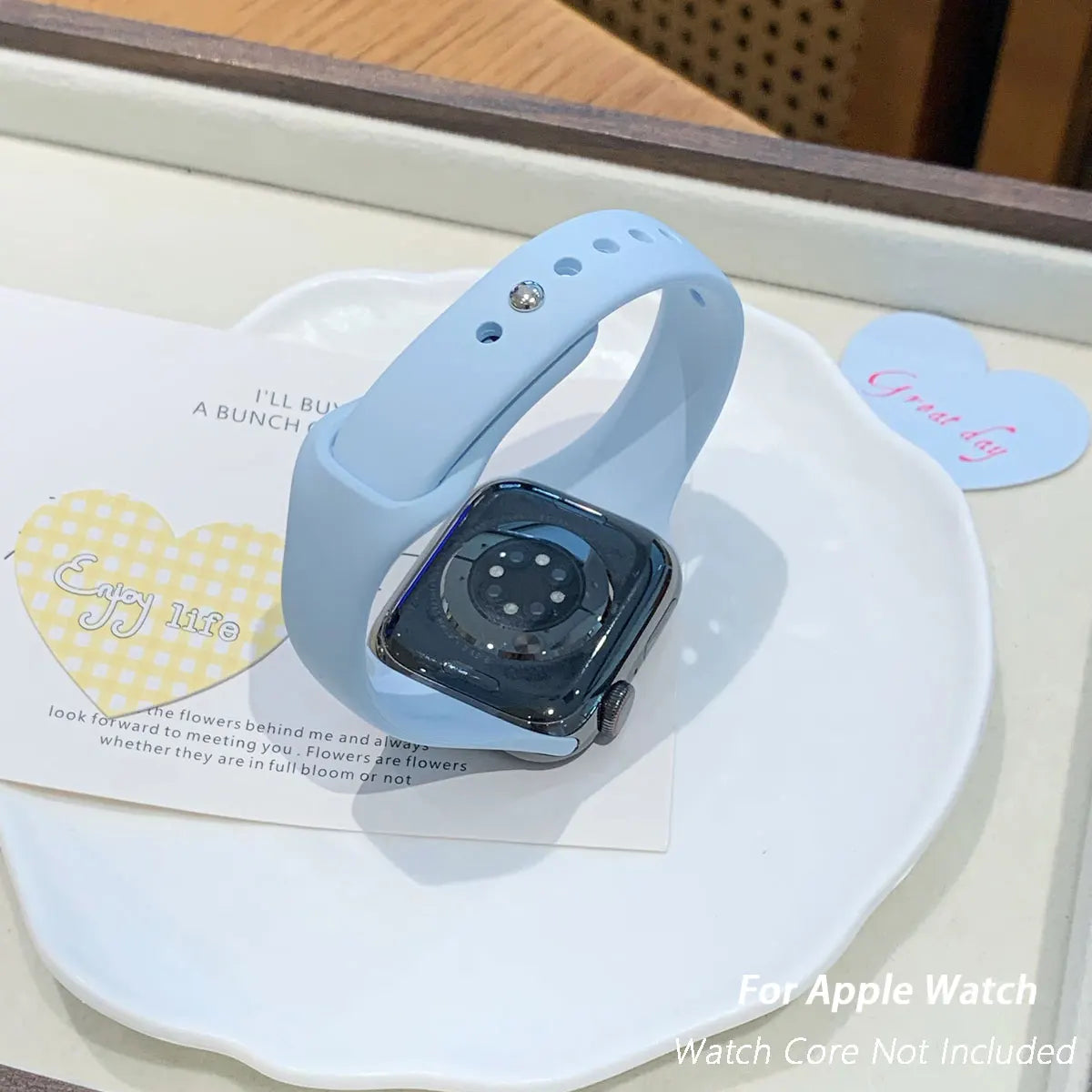 Cinturino sottile in silicone per Apple Watch Ultra 49 mm 40 mm 41 mm 44 mm 45 mm 46 mm, compatibile con iWatch serie 11 10 9 8 7 6 5 SE3