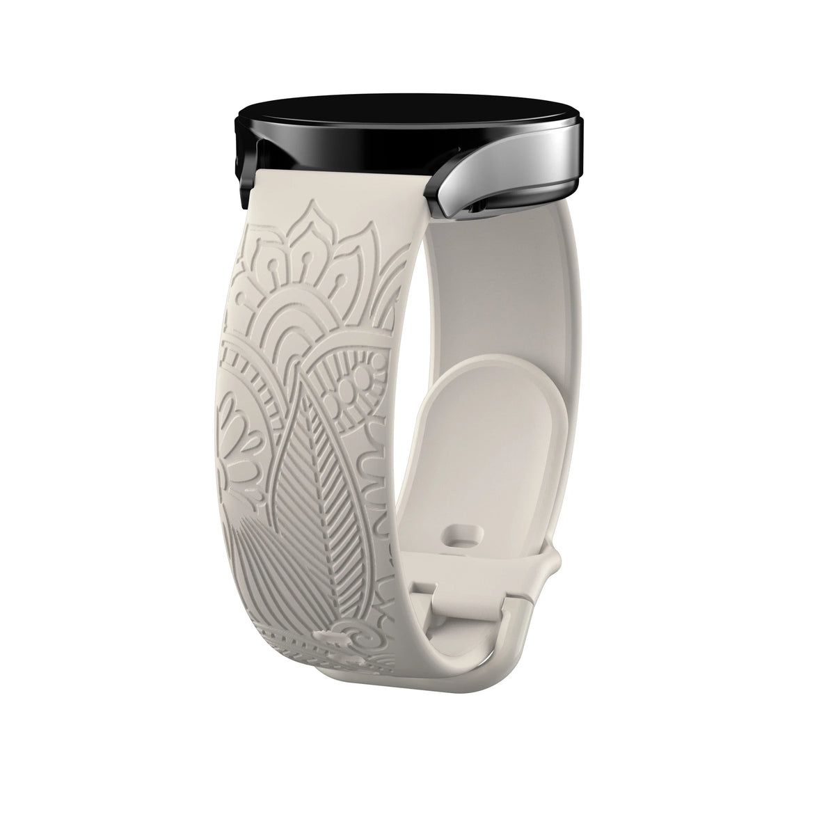 Graviertes Armband 18/20/22mm für Samsung Galaxy Watch 7/6/5/4/FE (40/44mm) Gear S3, klassisches Silikonarmband 43/45mm Active 2