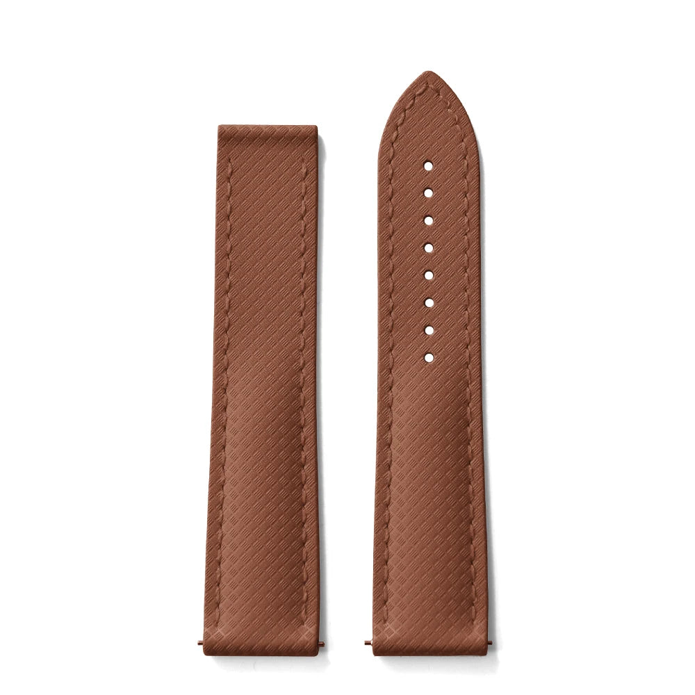 FKM Waterproof Rubber Watch Band Quick Release Deployment Clasp Straps 20mm 22mm Universal Watch Bracelet