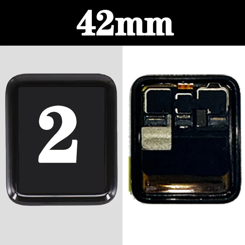 OLED pour apple watch série 1 2 3 4 5 6 SE 7 lcd écran tactile numériseur assemblée iWatch Substitution 38/42/40/44/41/45mm