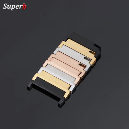 1 paire d'adaptateurs de bracelet de montre 18mm à 20mm, 22mm, 20mm à 18/20/22mm, 22mm à 22mm, connecteurs à broches à dégagement rapide, accessoires de montre
