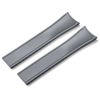 OZE Bracelet de montre en caoutchouc Premium - Courbé / Rapide / Boucle Déployante - à Découper