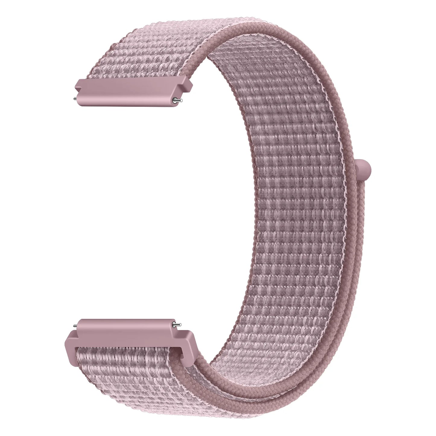 Bracelet à boucle en Nylon pour Amazfit Bip 6/5/GTS 4/3/2/2e/Mini/GTR 42mm/47mm/GTR 4/3 Pro Sport, 20mm/22mm, 2 bandes