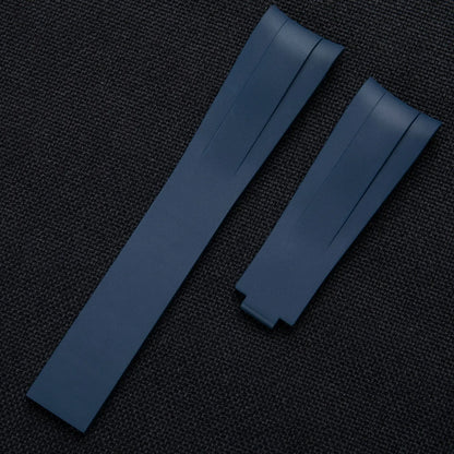 Cinturino FKM con estremità curve, in fluororubber morbido, regolabile, 20 mm 22 mm, per Tudor PELAGOS Black Bay 1958 39/41 mm 1954 37 mm