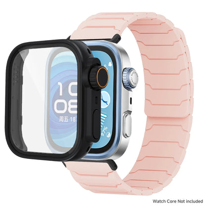 Étui + bracelet pour Huawei Watch Fit 5 4/4 Pro, bracelet en Silicone souple anti-transpiration pour Huawei Fit 3 ToUltra Cover