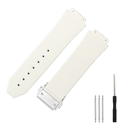 13x20 16x21 16x23 19x26mm pour Hublot Big Bang classique Fusion Bracelet de montre élastique homme femmes Bracelet accessoires de remplacement