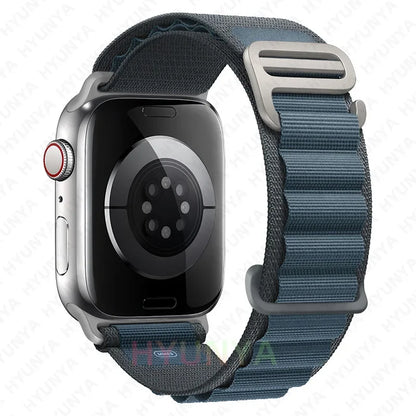 Cinturino per Apple Watch, bracciale alpino per cinturino Apple Watch Ultra 2 3, cinturino 45mm 49mm 42mm 46mm 44mm 41mm 40mm, cinturino Iwatch serie 11 9 8 7 SE 10