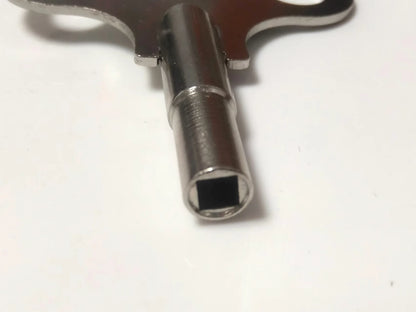 Clé d'enroulement d'horloge à pendule en acier, 3.8mm, enrouleur d'horloge grand-père, outil de Type ailé T2505