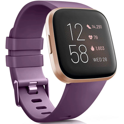 Bracelet de montre en TPU souple pour Fitbit Versa 1/Versa 2/Versa Lite, Bracelet de Sport pour Fitbit Versa 2 Versa SE, remplacement