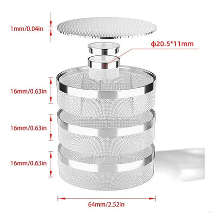 watch repair 5 pieces, professional maintenance tools, cleaning basket, Steel construction