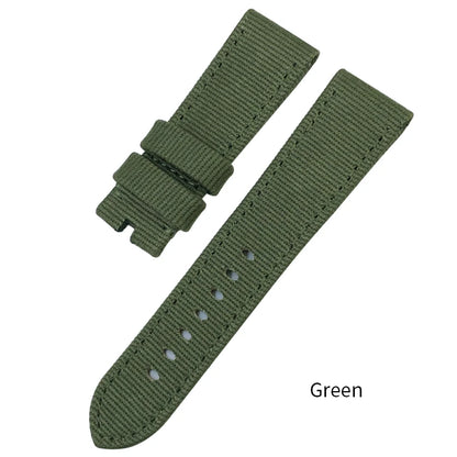 Bracelet de montre en toile de nylon pour Panerai Shoor, bracelet de montre, noir, bleu, vert, PAM01118, 441, 111, 24mm, 26mm, nouveau
