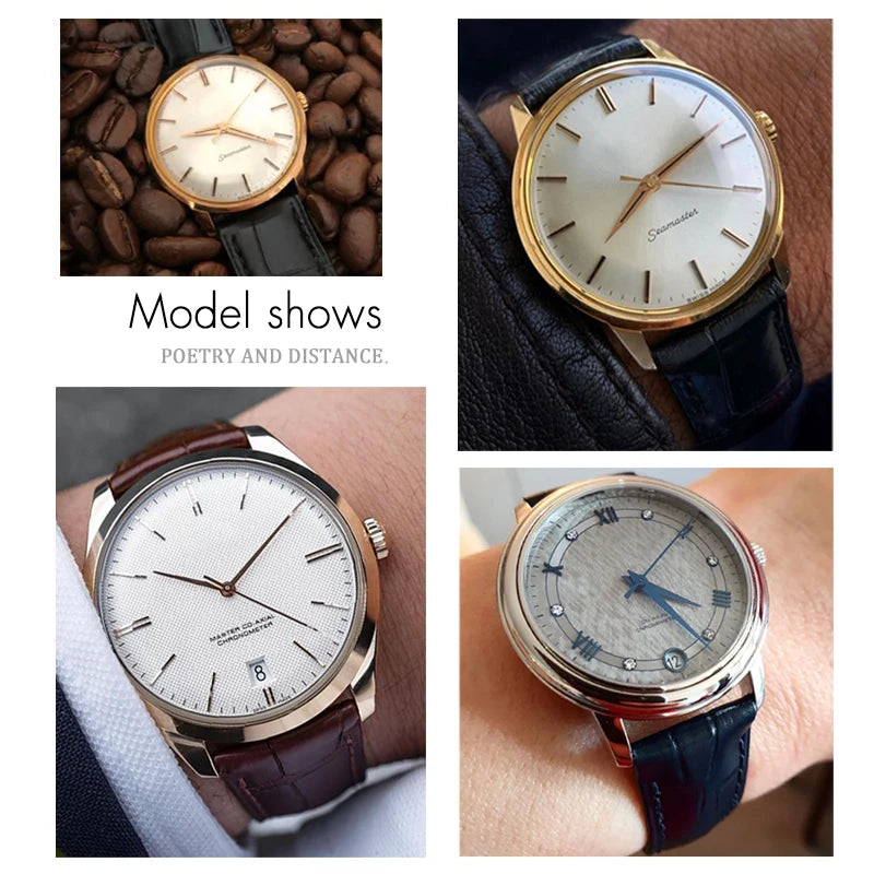 Bracelet de montre en cuir de crocodile véritable, 18mm, 19mm, 20mm, 21mm, 22mm, pour Omega De Ville Seam84SPEEDBiens TER
