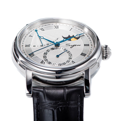 Reloj automático Sugess para hombre – Fase lunar