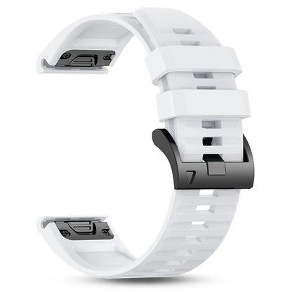 Cinturino in silicone da 22/26 mm per Garmin Fenix 5 5X Plus 6x 7 7X Pro Quatix 8 Fenix 8 Pro 47 mm 51 mm Epix QuickFit, cinturino sportivo da esterno
