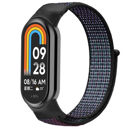 Bracelet à boucle en Nylon pour xiaomi Mi Band 10 9 8, Bracelet de remplacement, pulsera Xiaomi Smart Band 10 9 8 NFC