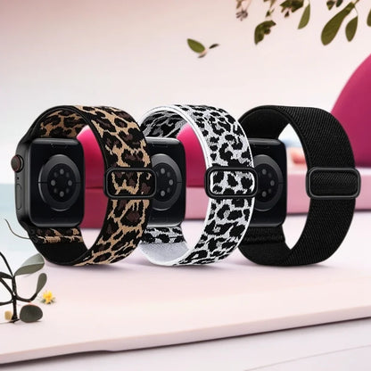 3 cinturini in nylon per Apple Watch Ultra, 38mm, 40mm, 41mm, 42mm, 44mm, 45mm, 46mm, 49mm, cinturino elastico in nylon, iWatch serie 11, 10, 9
