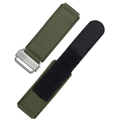 Nylon Watch Strap for Breitling Bell & Ross BR-01 BR-03 Men's Thickened Nylon Watchband Erria Hook Loop Fastening Woven Belt 22mm 24