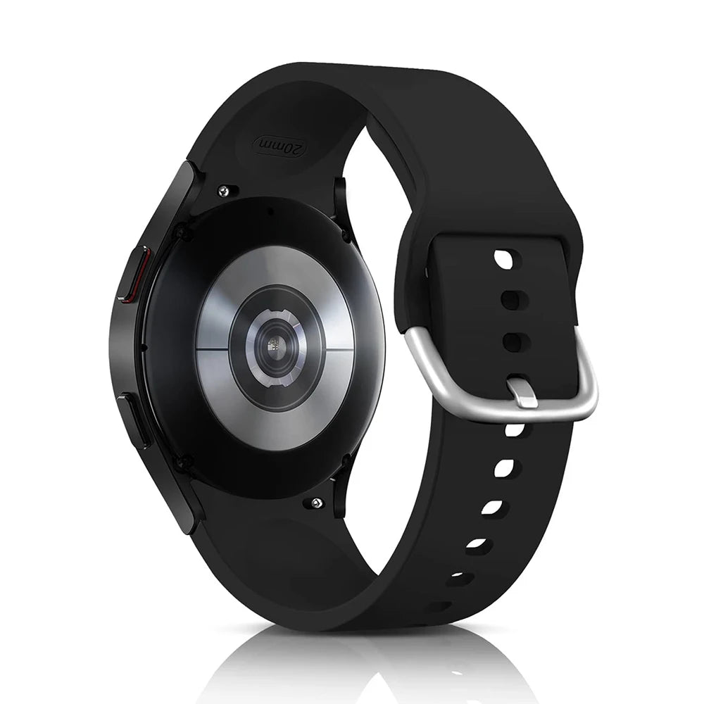 Bracelet en Silicone pour Samsung Galaxy Watch 7 6 5 4 44mm 40mm pro 45mm Sport 20mm Bracelet de montre Galaxy Watch6 Classic 43mm 47mm