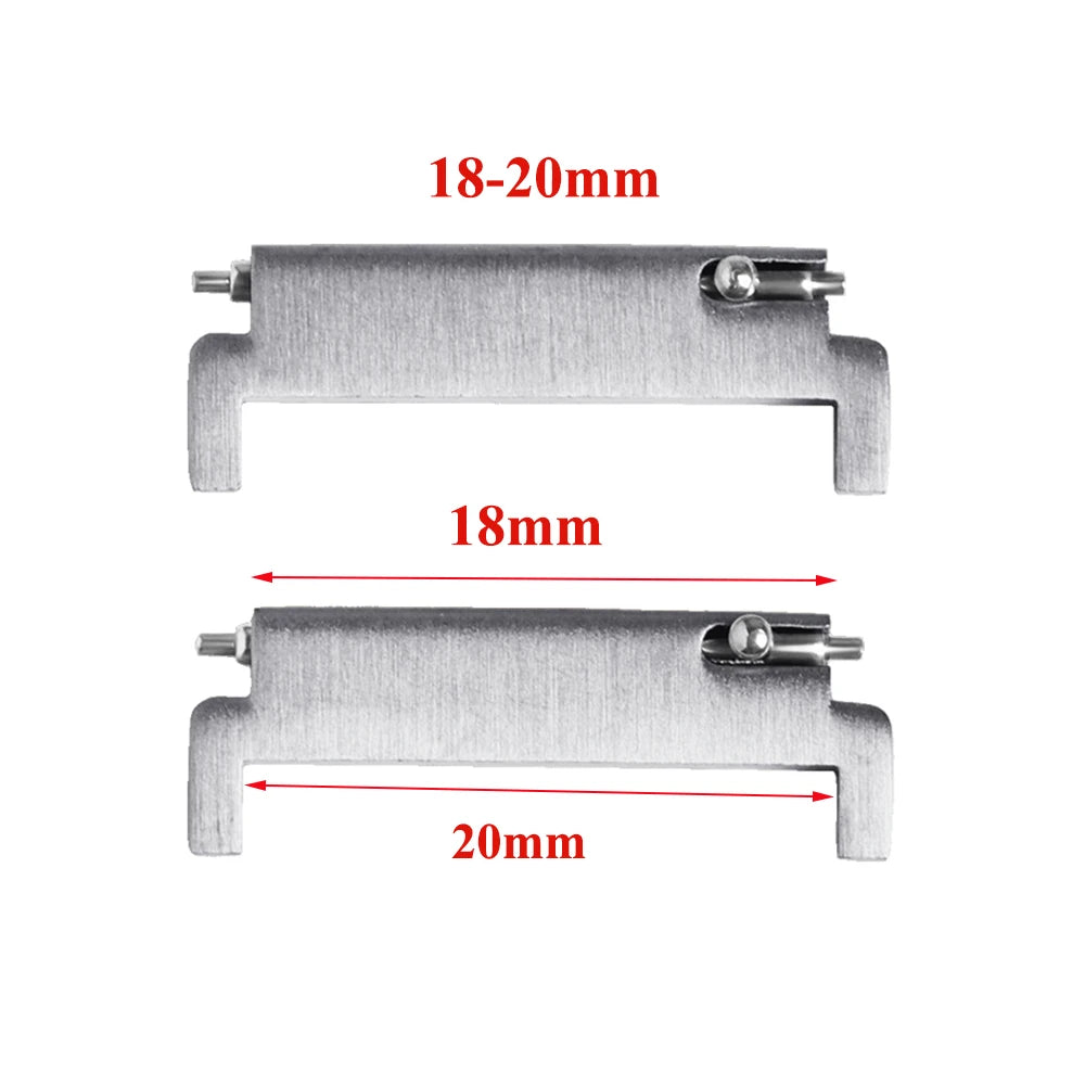 1 paire d'adaptateurs de bracelet de montre 18mm à 20mm, 22mm, 20mm à 18/20/22mm, 22mm à 22mm, connecteurs à broches à dégagement rapide, accessoires de montre