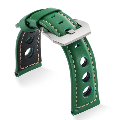 Bracelets de montre en cuir véritable 20mm 22mm 24mm 26mm, noir, bleu, marron, vintage, pour femmes et hommes
