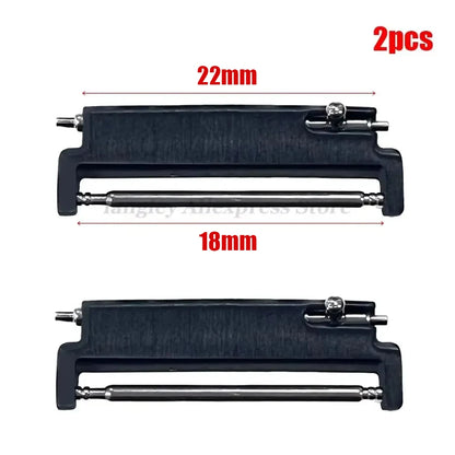 1 paio di adattatori per cinturini: da 18 mm a 20 mm, 22 mm, da 20 mm a 18/20/22 mm, da 22 mm a 22 mm, connettori a perno a sgancio rapido, accessori per cinturini.