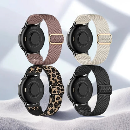 Cinturino elastico per Samsung Watch7 6 5 4, cinturino in Nylon per Garmin Vivoactive4s/Forerunner245/Garmin Venu 3/Huawei WatchGT 6 5 4 3