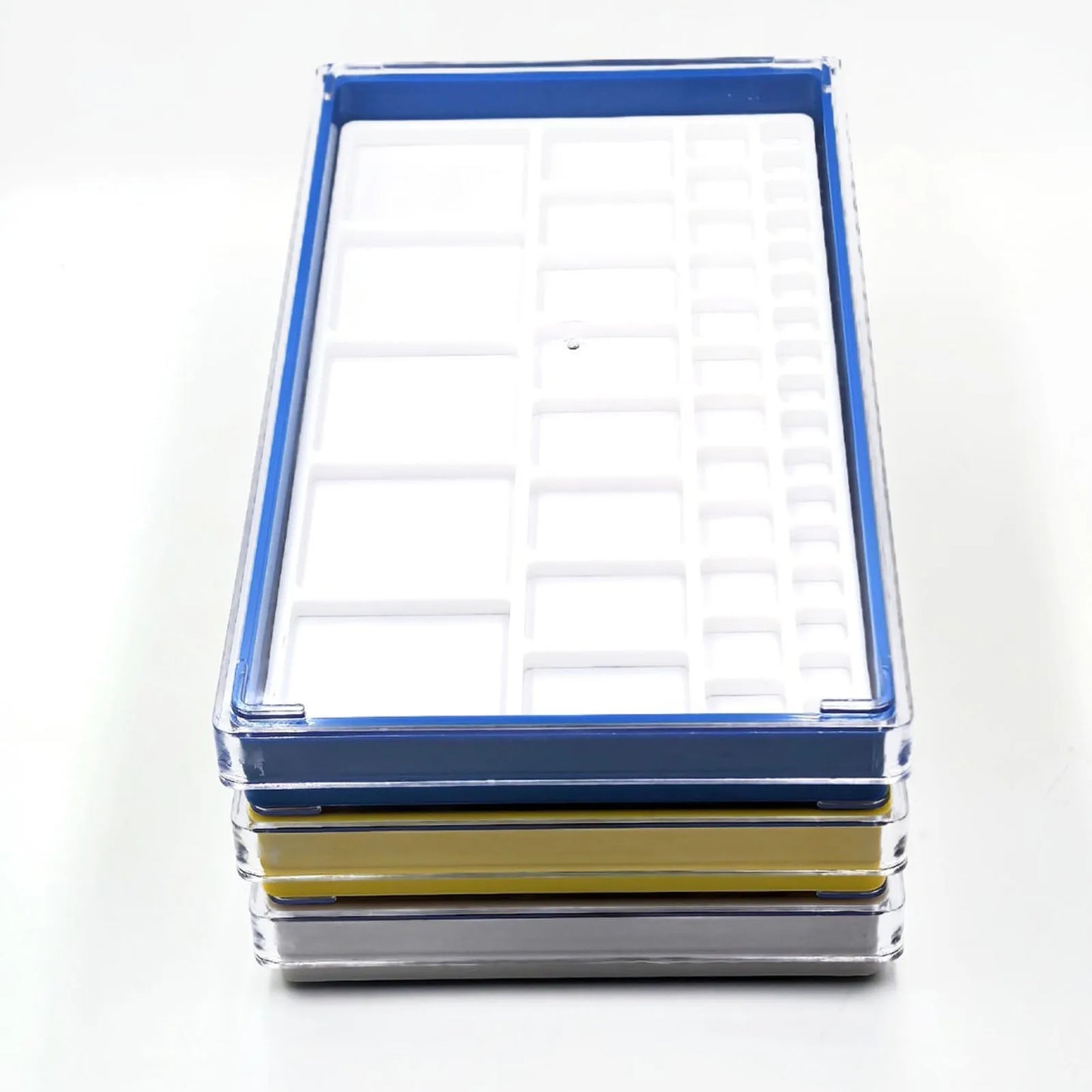 Boîte de rangement pour pièces de montres, pour horlogers, vis de bijouterie, outils de réparation de montres, plateau de rangement en plastique pour pièces de montres