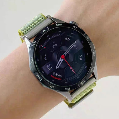 Bracelets Velcro 18mm 20mm 22mm pour Samsung Galaxy Watch 7 6 5 4 40mm 44mm 6Classic 47mm, bracelet en nylon pour Huawei Watch GT5 Pro 4