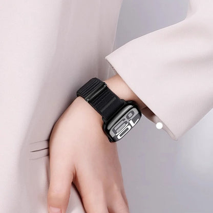 Correa deportiva de nailon con hebilla para Apple Watch de 46 mm 44 mm 40 mm 42 mm 45 mm 41 mm, correa para iWatch serie 11 SE 10 9 8 7 Ultra 3