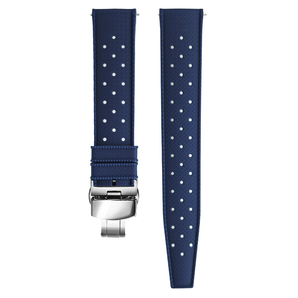 Quick Release Rubber Watch Strap, 20mm 22mm, for SEIKO SKX Citizen Hamilton Certina Tissot 19mm 21mm, Waterproof Sport Watch Band
