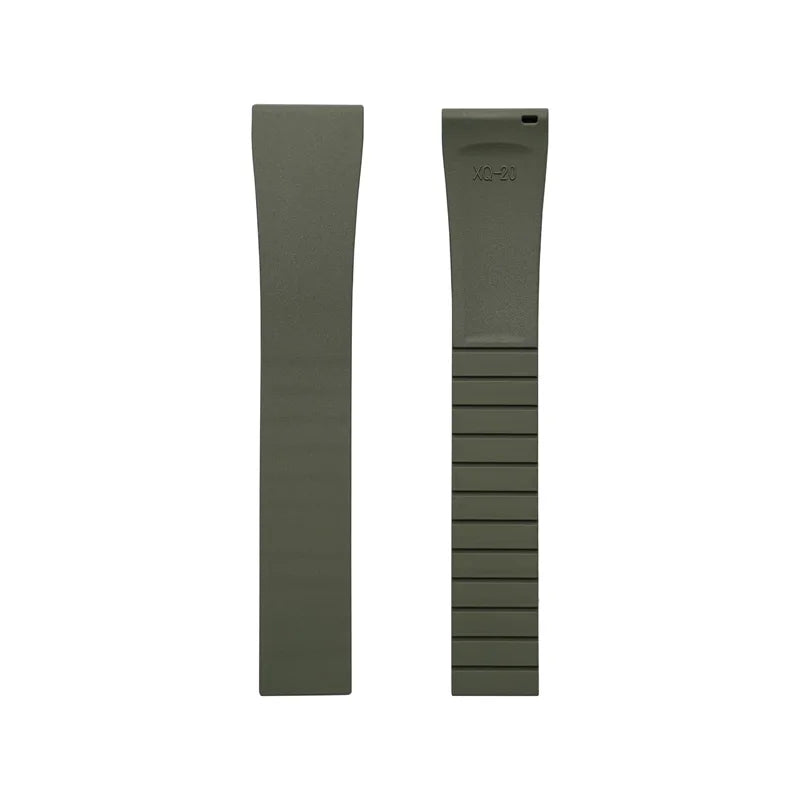 Cinturino per orologio in gomma fluorurata CTS FKM, 18 19 20 21 22 mm, tagliabile su misura, a sgancio rapido, cinturino universale regolabile da uomo e da donna