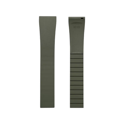 Cinturino per orologio in gomma fluorurata CTS FKM, 18 19 20 21 22 mm, tagliabile su misura, a sgancio rapido, cinturino universale regolabile da uomo e da donna