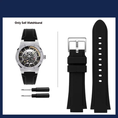 Bracelet de montre en caoutchouc étanche, bracelet de montre de sport, marque I.w Carnival, original, 589g, 618g, 612g, 619g