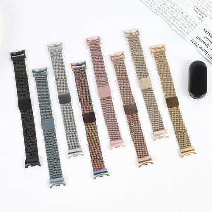 Bracelet Milanese Loop en Acier Inoxydable pour Xiaomi Mi Band 10 9 8 NFC – Accessoires pour Bracelets Connectés Xiaomi Mi Band 10 9 8