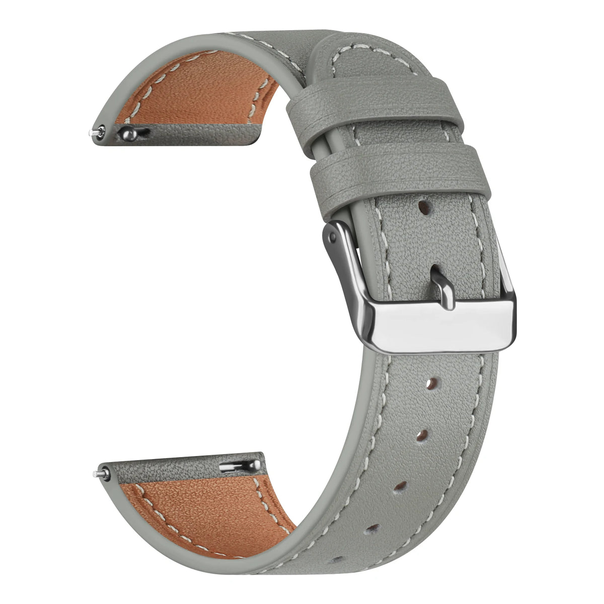 Bracelet en cuir 20mm pour Samsung Galaxy Watch FE 7 6 5 4 40mm 44mm/Watch 4 6 Classic 43 47mm/Active 2/5Pro 45mm/Watch 3 41mm