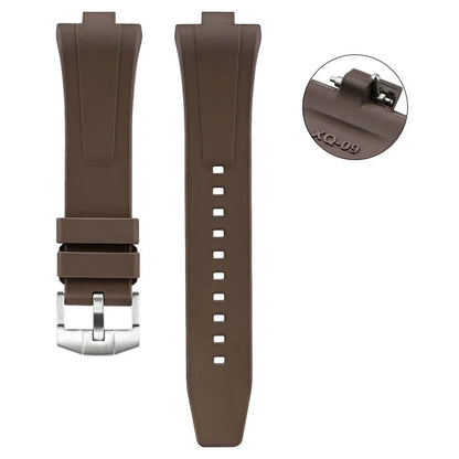 Bracelet en caoutchouc fluoré pour Citizen NJ0150 NJ0151 0155, boucle en acier inoxydable, libération rapide, FKM Sport, étanche, 9mm