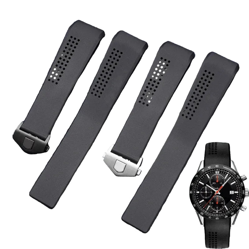 Bracelet de montre silicone pour Tag Heuer Aquaracer