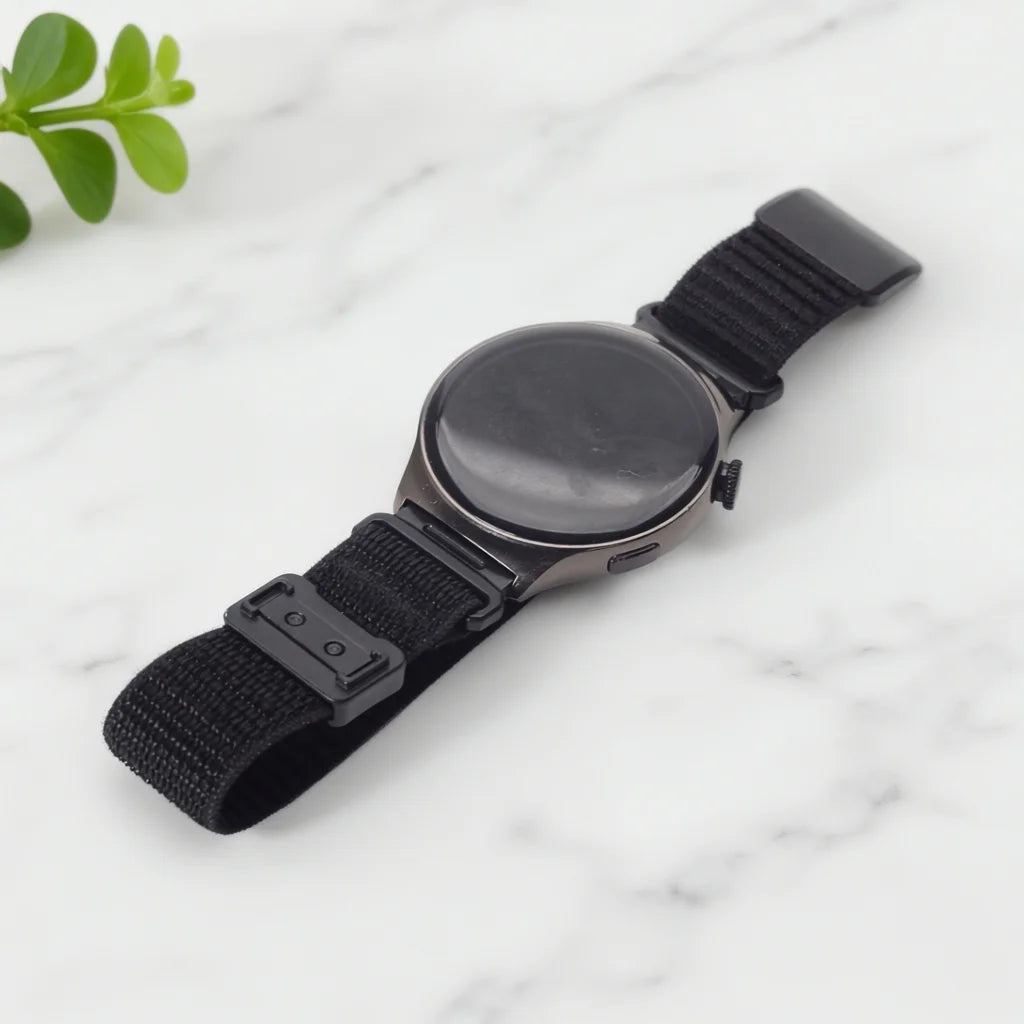 Braccialetto sportivo in nylon per Motorola Moto Watch 40/70/100/120, cinturino di ricambio regolabile per Motorola Moto Watch 360 di terza generazione 2020